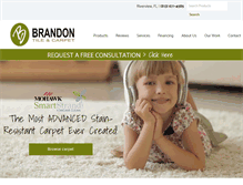 Tablet Screenshot of brandontile.com